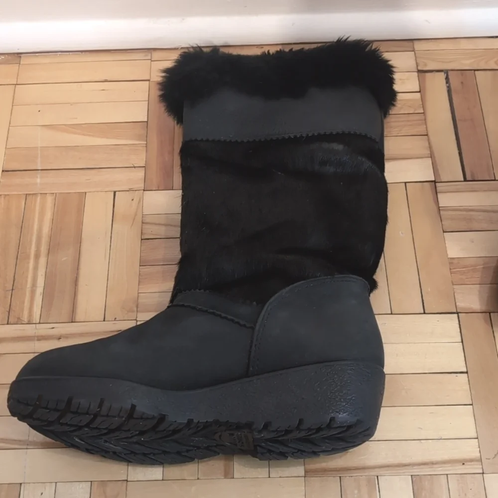 Sorel Rare Editions Calf Hair And Leather Vintage Size 7M - Picture 5 of 16